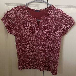 Red flower Brandy Melville tank